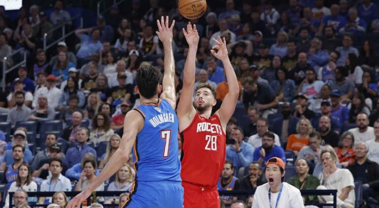 Kevin Durant blunders cost Rockets in double-overtime defeat over Thunder