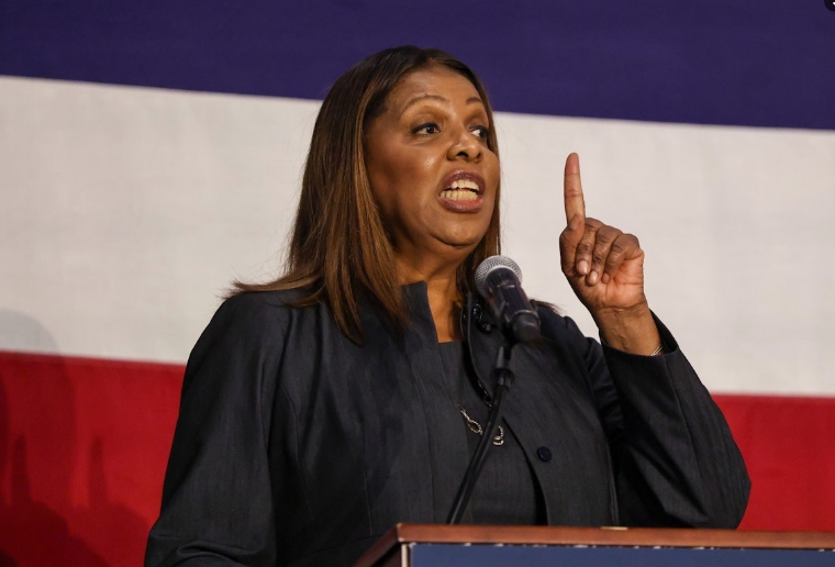New York Democrats rally around Letitia James after indictment Trump pressure