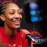 A'ja Wilson is The Sporting News 2025 Female Athlete of the Year,.