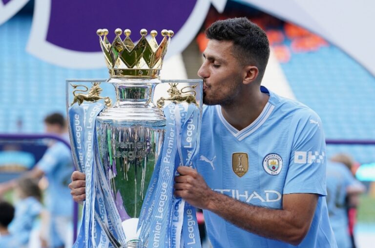 Rodri challenges Man City mercilessly as they pursue the Premier League crown with Arsenal.
