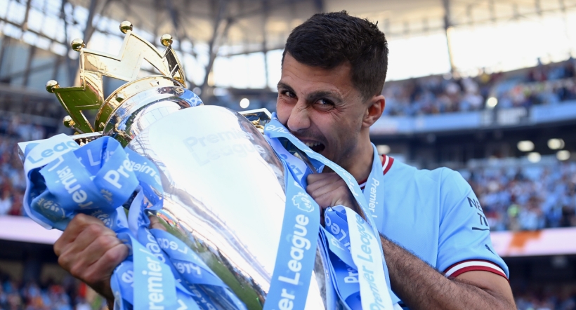 Rodri challenges Man City mercilessly as they pursue the Premier League crown with Arsenal...