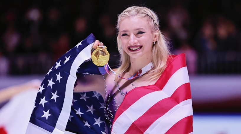 The Olympics took away Amber Glenn's joy.,