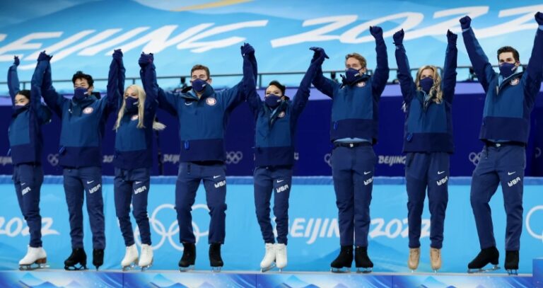 US figure skating pairs fall short of Olympic medal