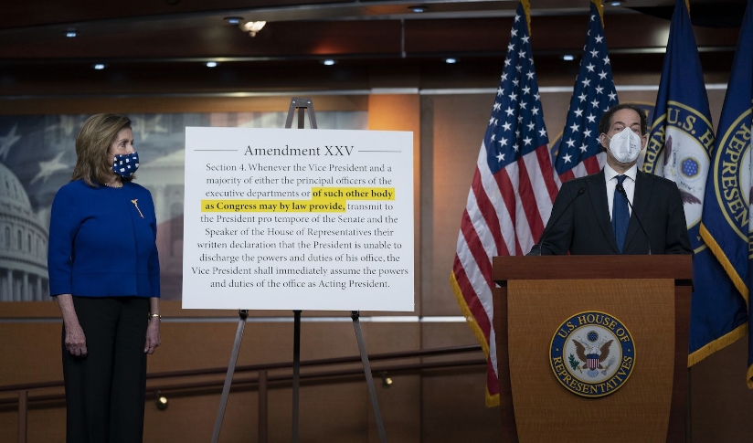 Democrats float 25th Amendment commission for Trump