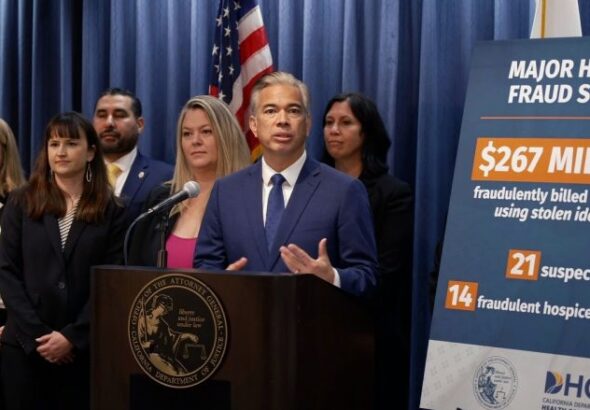 Five arrested in connection to $267 million California hospice fraud.