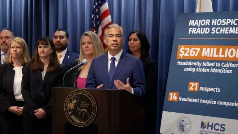 Five arrested in connection to $267 million California hospice fraud.