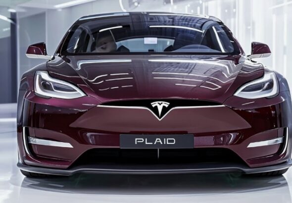 This sleek electric sedan costs under $32..