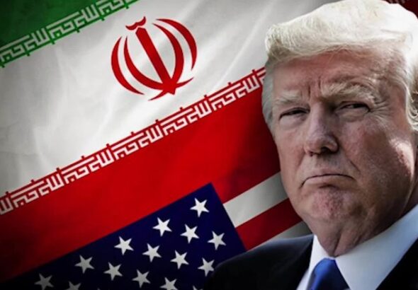 Trump hits Iran on strait use