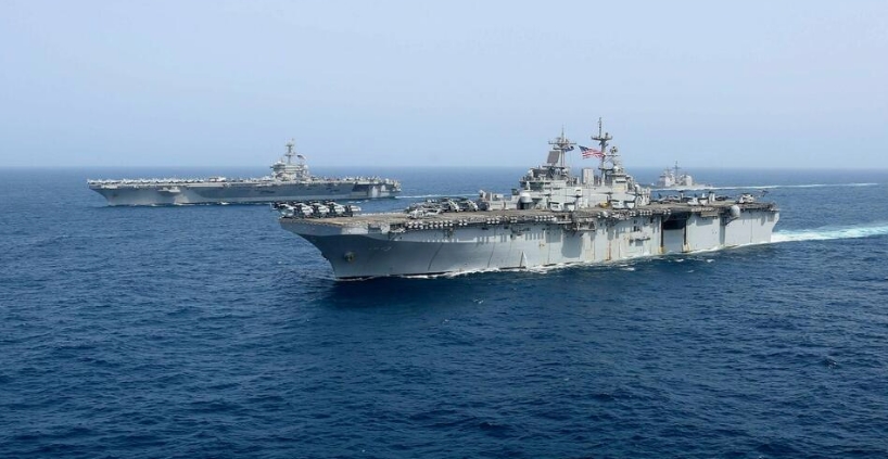 US blocks Iran-linked ships, musters forces in Middle EastUS blocks Iran-linked ships.