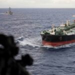 US navy diverts eight tankers in the Strait of Hormuz.