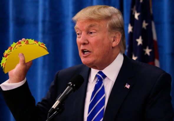 What does Trump have to do with taco Tuesday