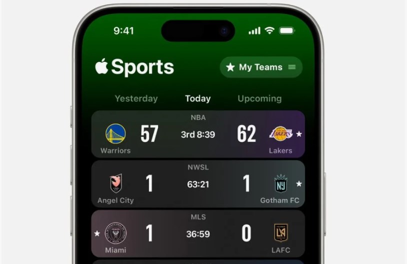 Apple Sports is ready to track every World Cup heartbreak in real time.