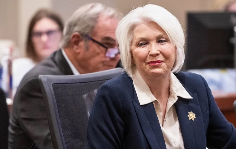 Colorado governor commutes sentence for Trump supporter Tina Peters.