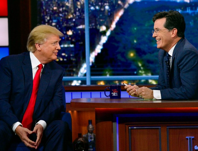 Donald Trump reacts to Colbert Late Show ending with late night diss..