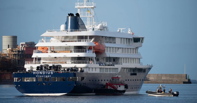 Hantavirus-affected ship reaches shores of Tenerife