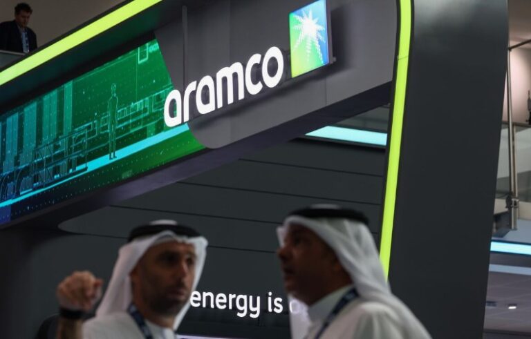 Oil firm Aramco reports huge net profits as prices surge.