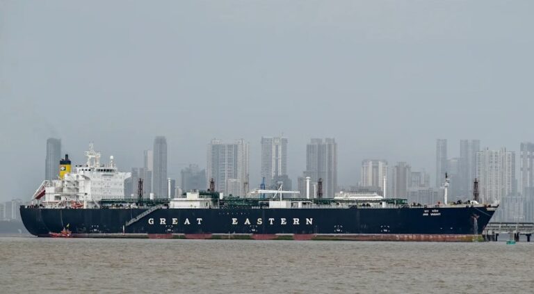 Qatari tanker becomes first ship to cross Strait of Hormuz
