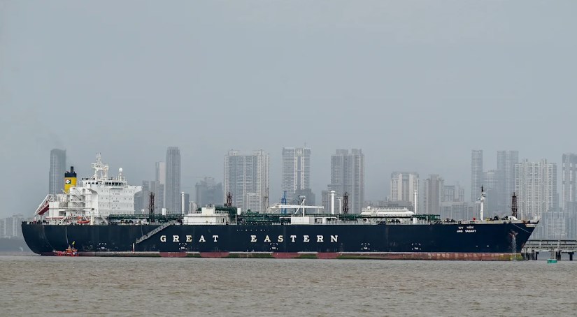 Qatari tanker becomes first ship to cross Strait of Hormuz