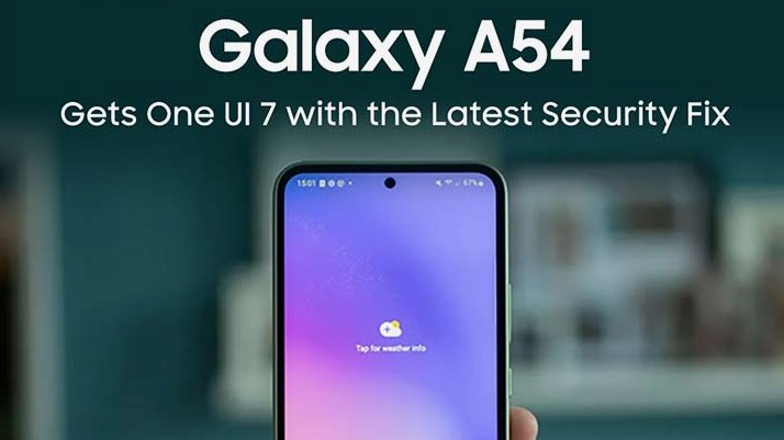 Samsung updates Galaxy A54 with May 2026 security patch