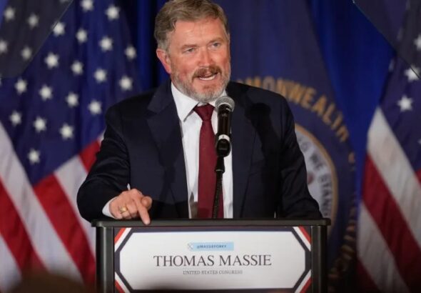 Thomas Massie bashes Republicans