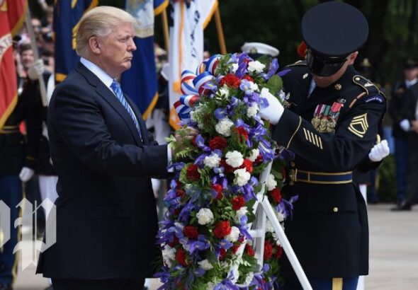 Trump honors soldiers killed in Iran war..