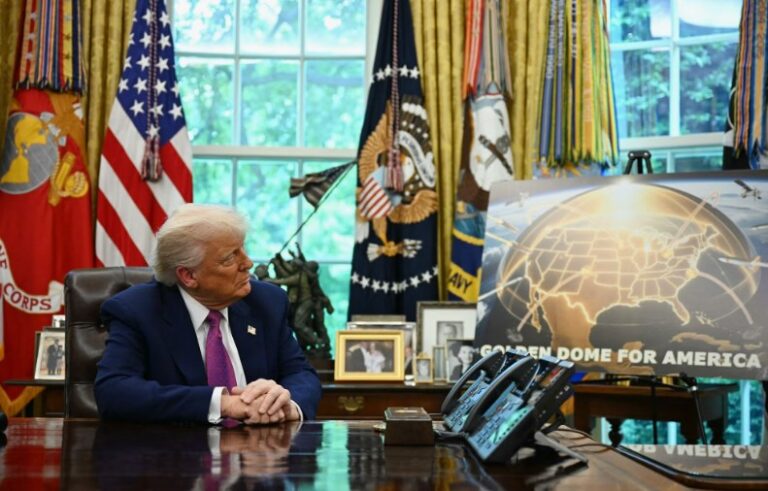 Trump's Golden Dome missile shield would cost $1200 billion.