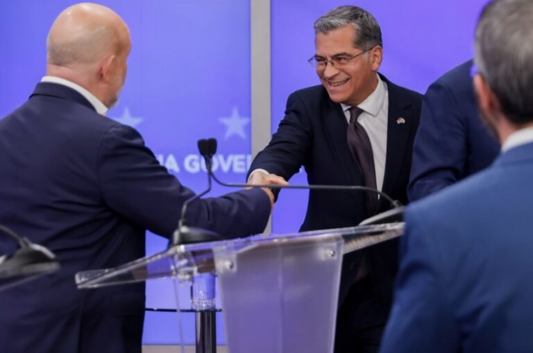 California governor primary too close to call with Hilton.
