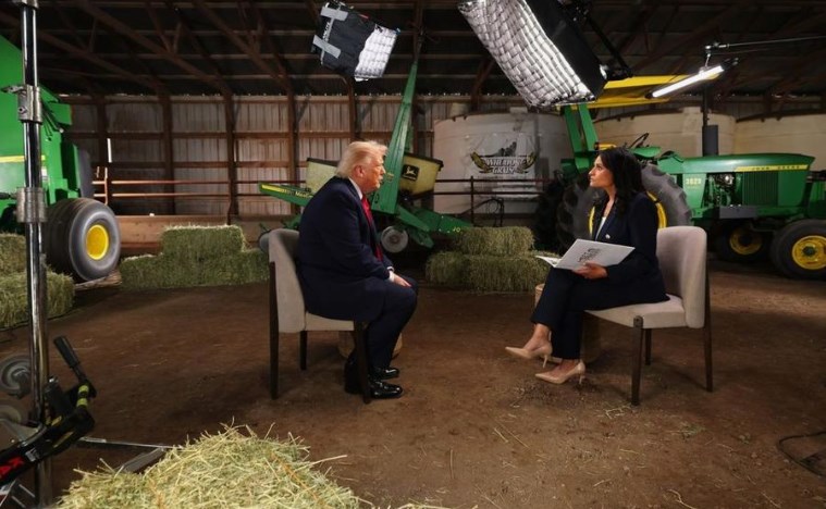 Donald Trump ends tense 'Meet the Press' interview