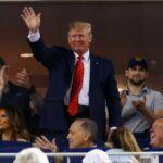 President Trump says Major League Baseball needs a salary cap.