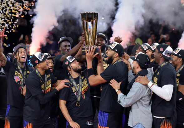 The Knicks Win