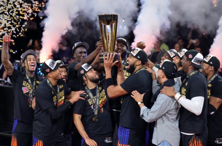 The Knicks Win