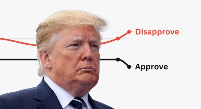 Trump's low approval rating stays steady
