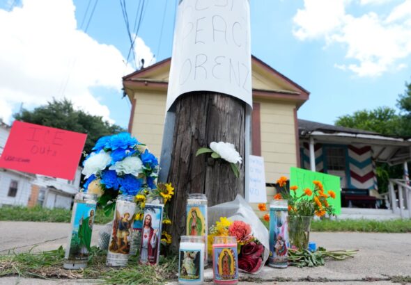 A congressman claims that the Mexican guy murdered in the Houston ICE shooting was not the intended target of the operation.