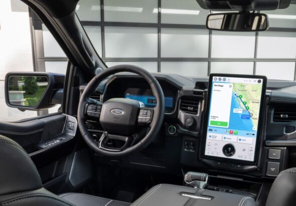 Apple Maps will be integrated into Ford's UEV platform.