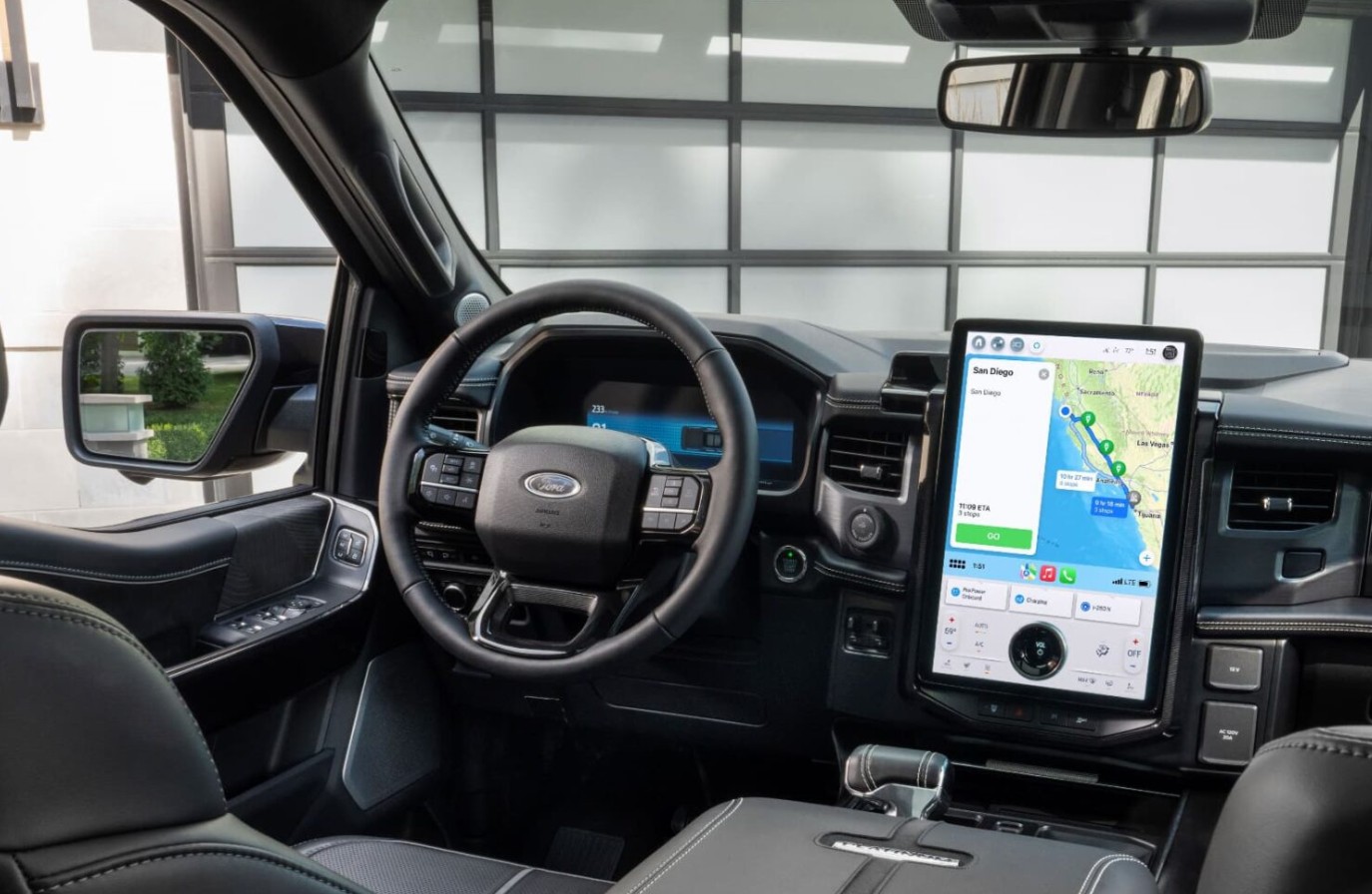 Apple Maps will be integrated into Ford's UEV platform.