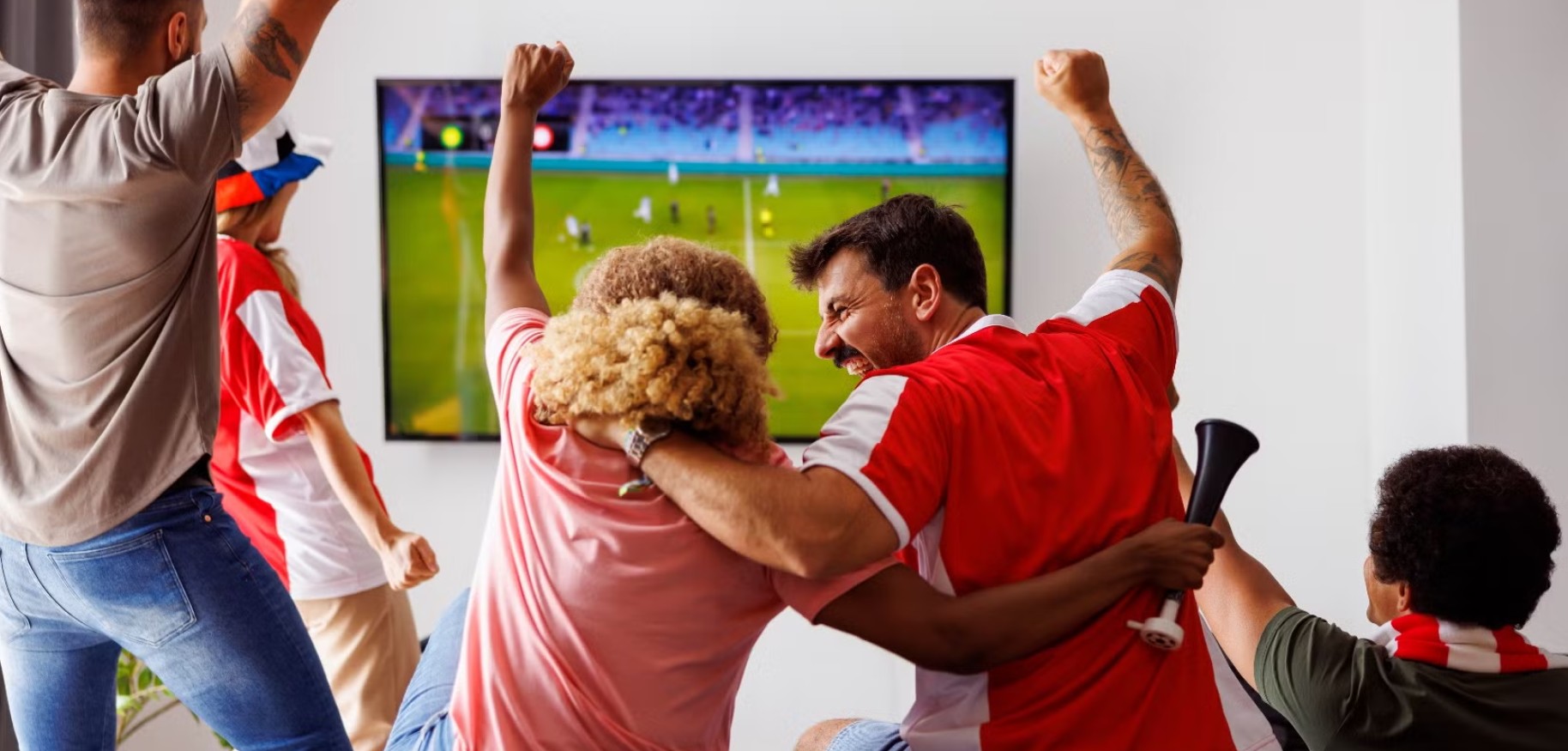 Even though I usually detest this TV setting, I always switch it on for watching the World Cup.
