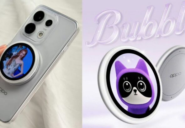 If wish magnetized accessories were as entertaining as OPPO's Bubble