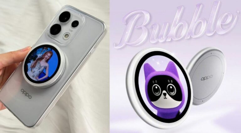 If wish magnetized accessories were as entertaining as OPPO's Bubble