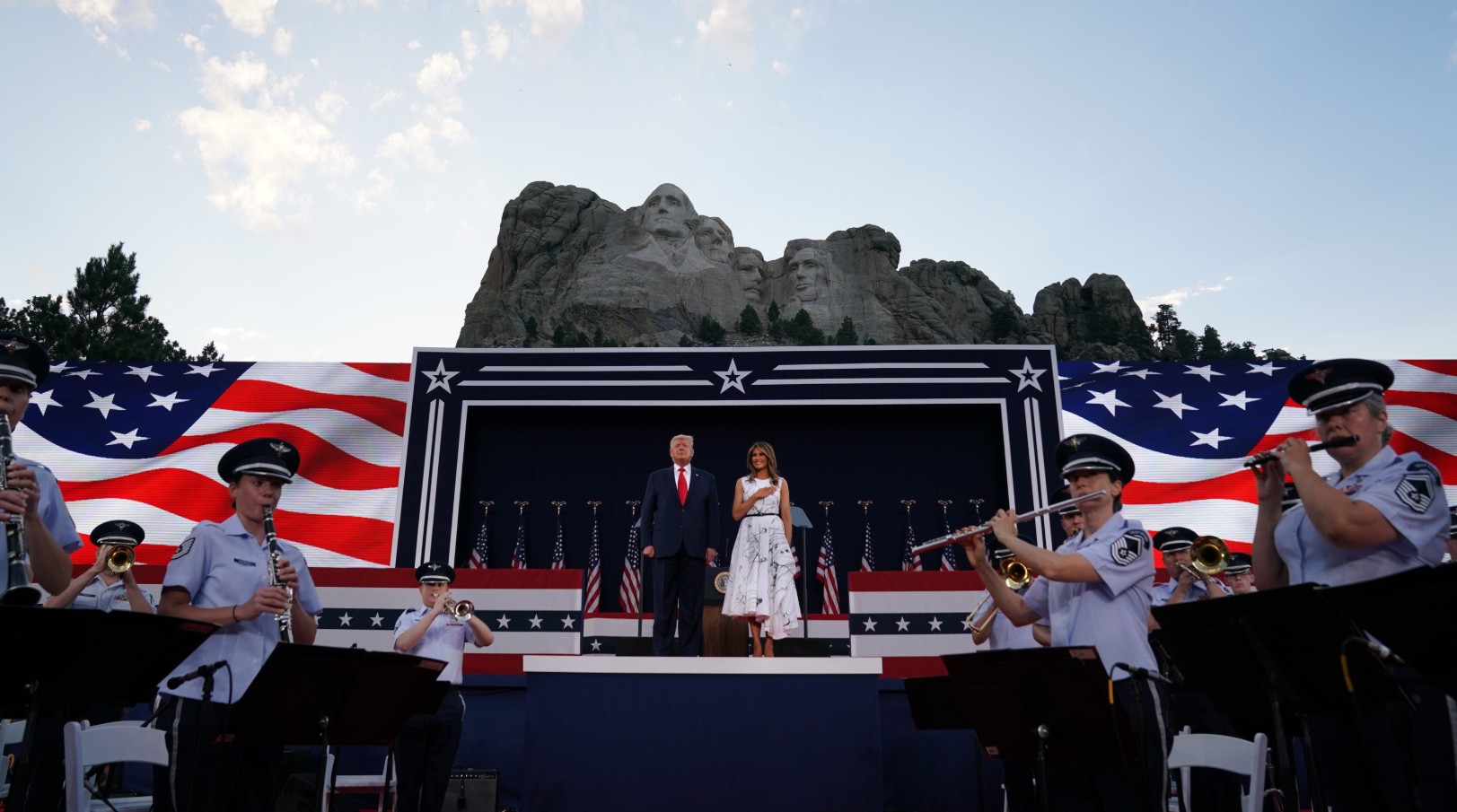 In addition America 250 celebrations intensify, intense heat is approaching. Trump is going to Mount Rushmore.