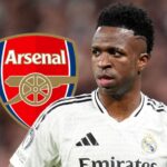 Is it possible for Vinicius Jr. to join Arsenal The obstacles to overcome as the Gunners pursue a Real Madrid player.