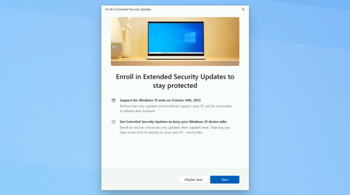 Microsoft Is Keeping Windows 10 Alive for Now.