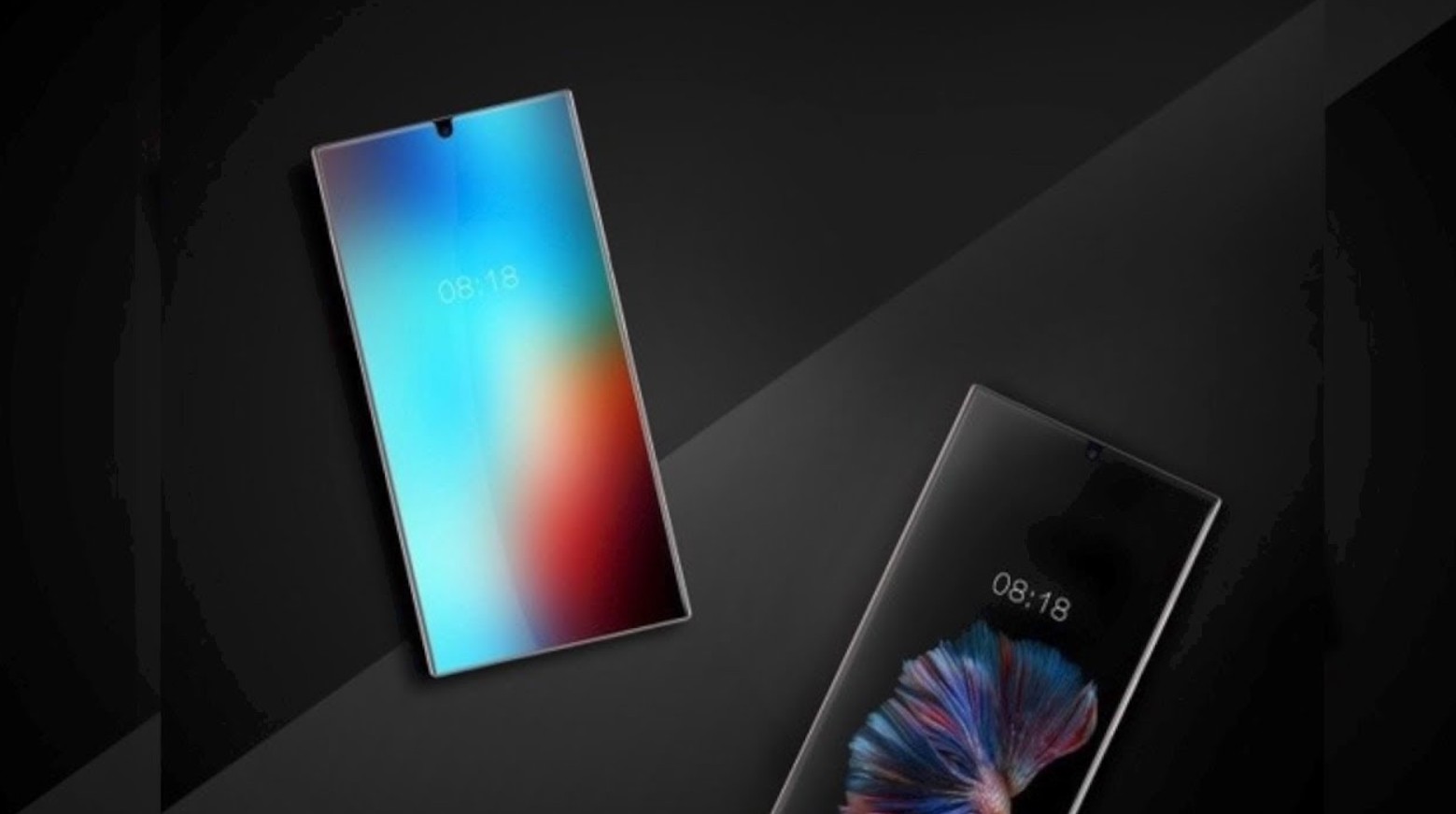 New Tecno displays an incredibly beautiful bezel-less concept phone.
