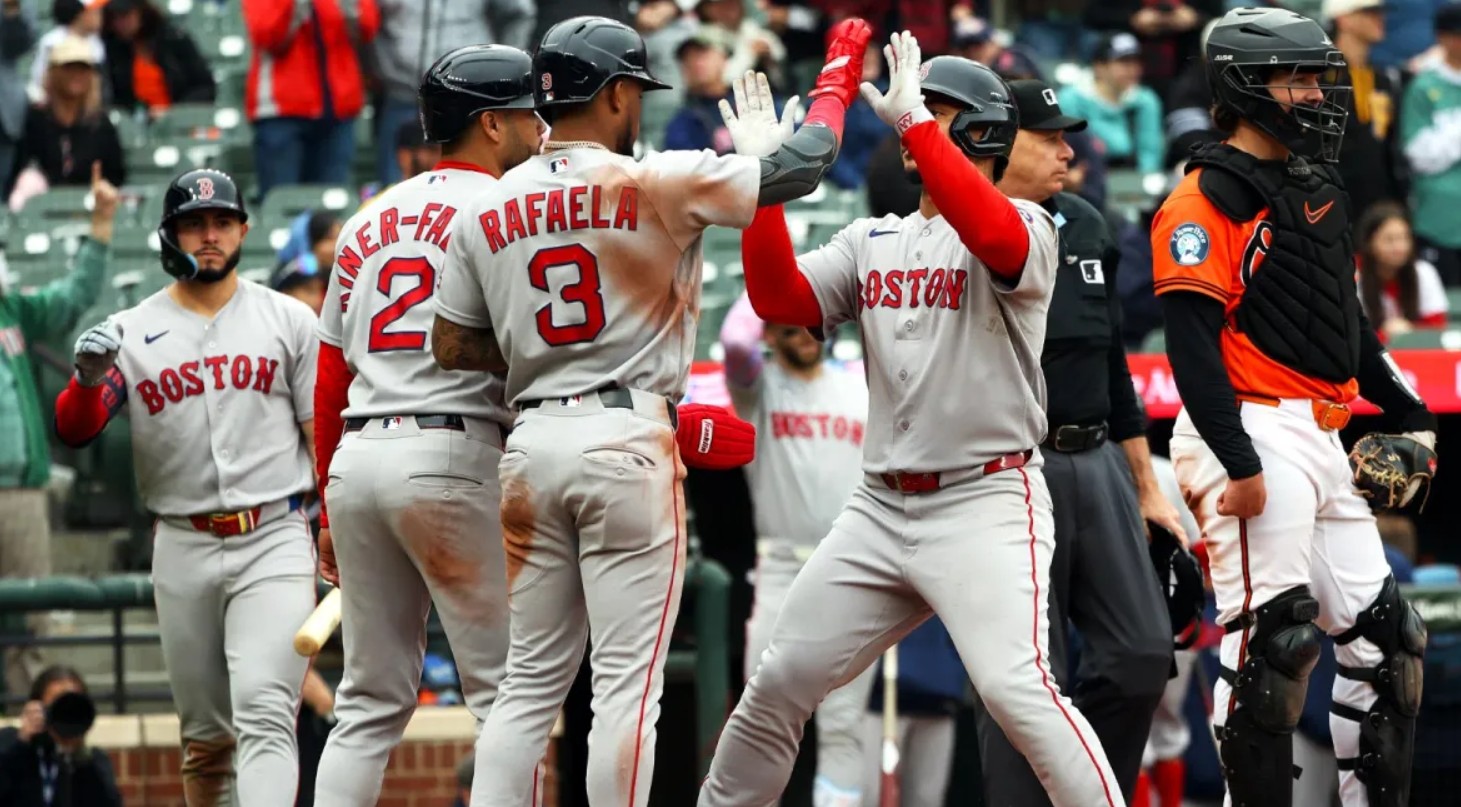 New The Red Sox set a franchise record by winning 15 straight games before losing the nightcap of their doubleheader against the Orioles.