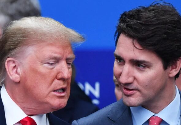 New Trump makes jokes about Canada's wildfire smoke and tariffs on lettuce from Mexico.