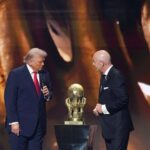 Trump's height was questioned following a FIFA video that went viral.