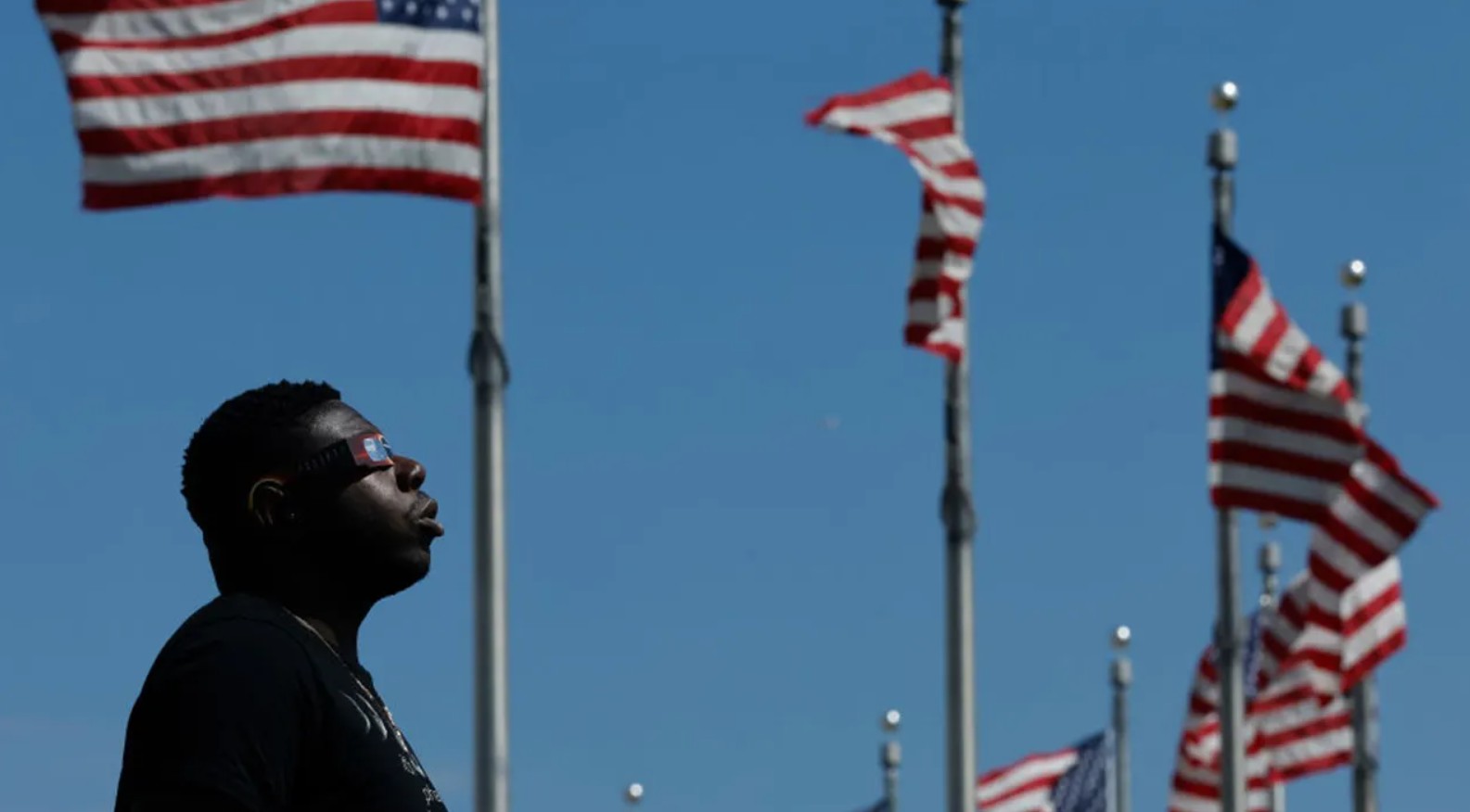 the majority of Black Americans claim they never fly the US flag