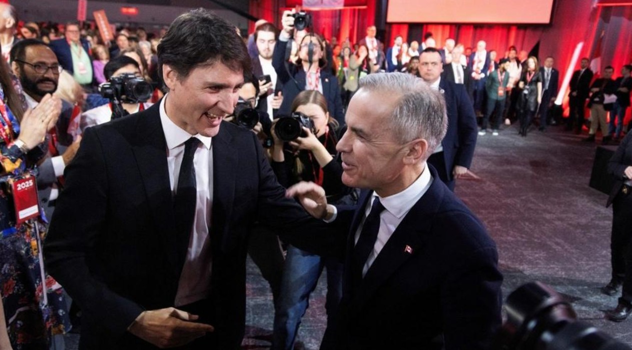 Bad deal Canadas Carney announces retaliation after US tariffs.