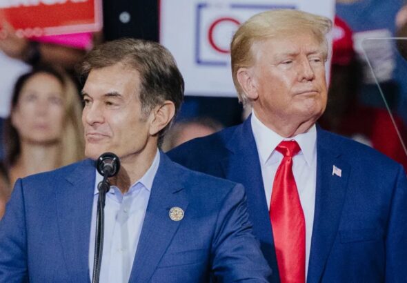 New In response to Trump remarks Dr. Oz claims the MMR vaccine is not considered lethal.