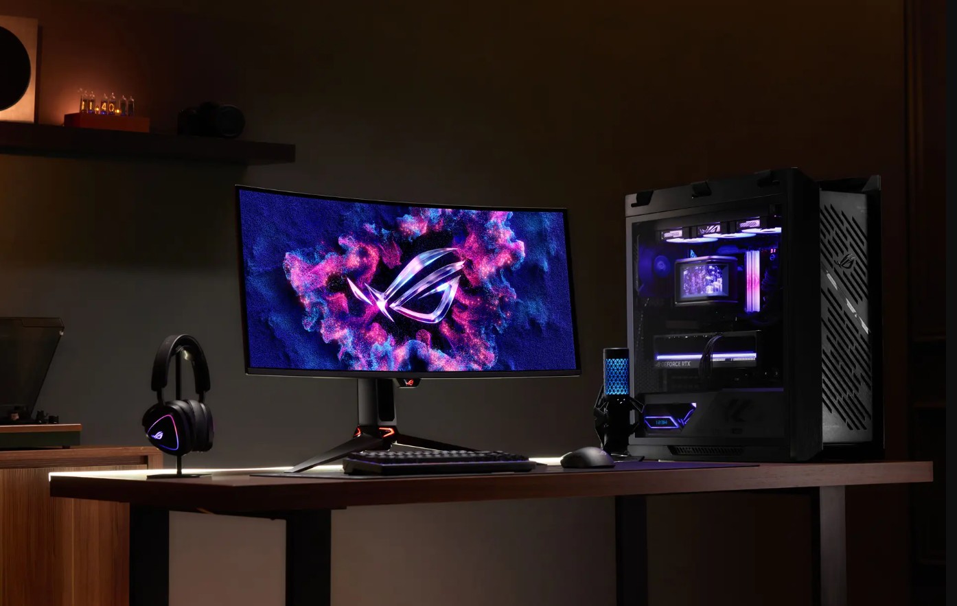 New ROG Swift RGB Stripes OLED Gaming Monitor Review