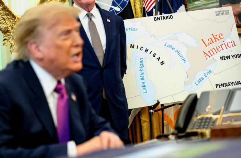 The Lake America, Americans react negatively to Trumps rejection of Canada